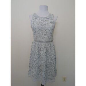 Altar’d State Light Green Lace Sleeveless Dress Size Medium
